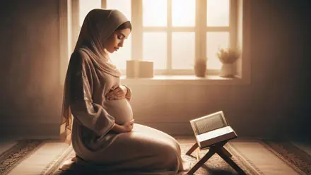 آيات تسهيل الولادة الطبيعية وفتح الرحم طمأنينة وسهولة من كلام الله