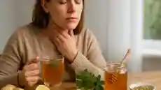 علاج التهاب الحلق في المنزل بالاعشاب بافضل 5 اعشاب من مطبخك فعالة وبدون أدوية