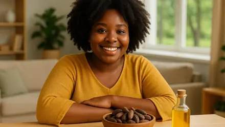 زيت بذور الاكبي الاصلي لتكبير الارداف الحل الطبيعي لزيادة الحجم بأمان وفعالية