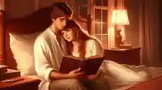 قصص قبل النوم للحبيب : لحظات رومانسية تُحكى بكلمات دافئة قبل النوم