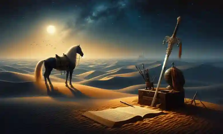 الخيل والليل والبيداء تعرفني والسيف والرمح والقرطاس والقلم : التحليل الأدبي لأشهر أبيات المتنبي