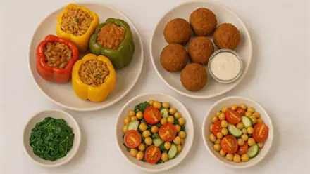 أفكار إضافية عن اكلات وطبخات للغداء بدون لحوم أو فراخ