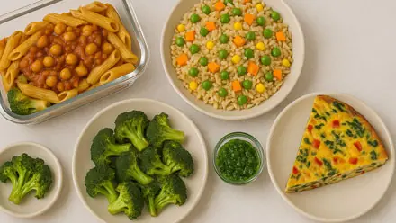 اكلات بدون لحوم دايت ريجيم سريعة التحضير للغداء وجبات سهلة شهية