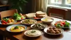 اكلات سريعة التحضير للغداء غير مكلفة لبنانية سورية ومصرية بدون فرن للغداء نعم