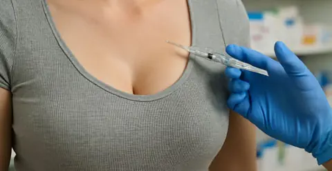 حقن تكبير الثدي من الصيدلية