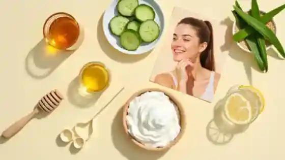 ماسك لعلاج حروق الشمس وتبيض الوجه مجربة مكونات طبيعية ونتائج مذهلة