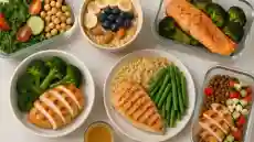 تحضير وجبات دايت لأسبوع مع اكل رجيم صحي بالبيت اكلات سريعة للغداء وللعشاء