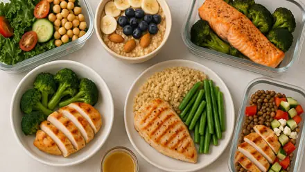 تحضير وجبات دايت لأسبوع مع اكل رجيم صحي بالبيت اكلات سريعة للغداء وللعشاء